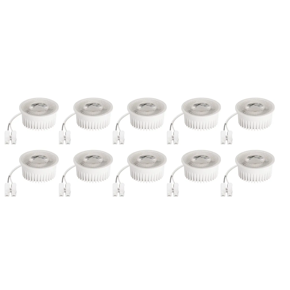LED-Modul McShine "MCOB", 5W, 400lm, 230V, 50x25mm, 3000K, dimmbar, 10er-Pack