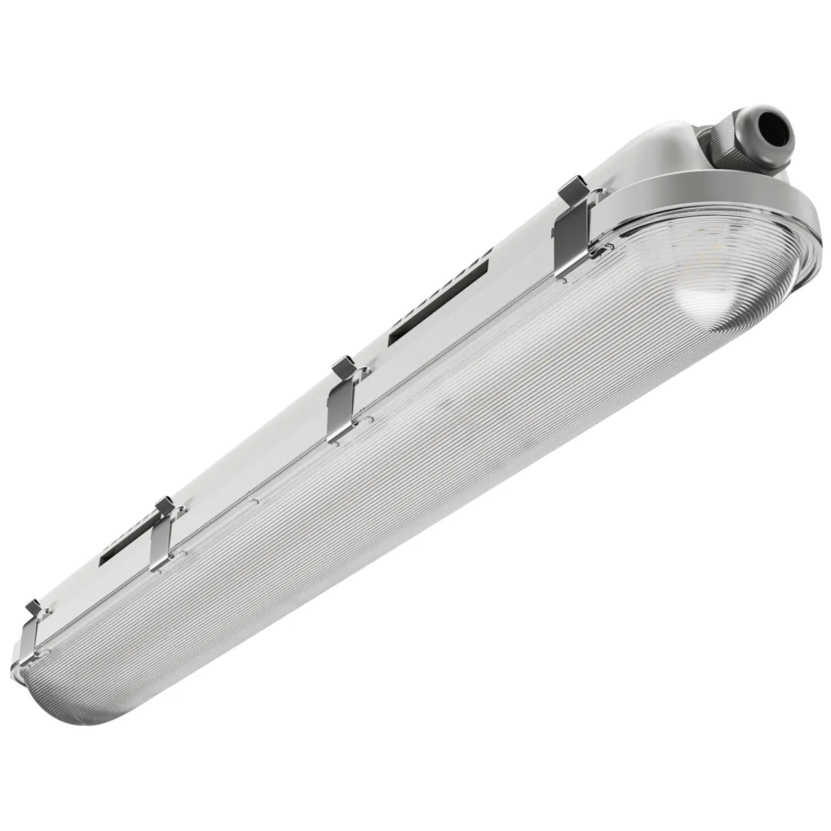 LED-Feuchtraumleuchte, 60cm, 12/21W, 3250lm, 4000K, IP66, IK10