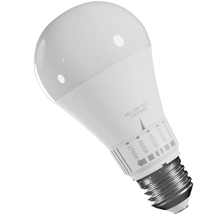 LED-Glühlampe GLS, E27, 230V, 10W, 5CCT, 2700K / 3000K / 4000K / 5000K / 6500K