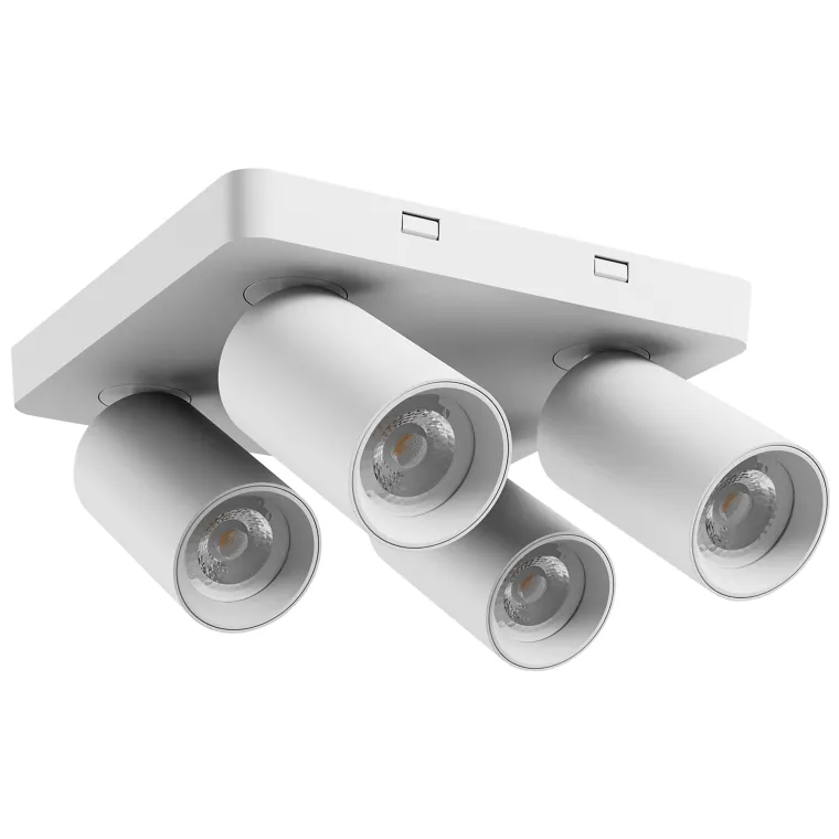 Deckenleuchte "MADARA ALTRO SQUARE", 4x GU10, 250V, IP20, weiß