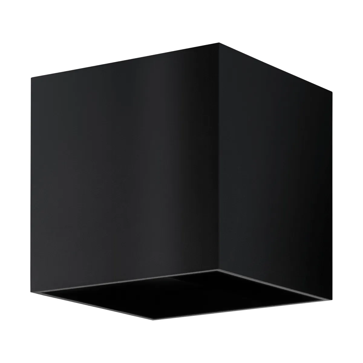 Wandleuchte EGLO "Barcarola-E", LED, 1x4,5W, 550lm, 4000K, schwarz/transparent,