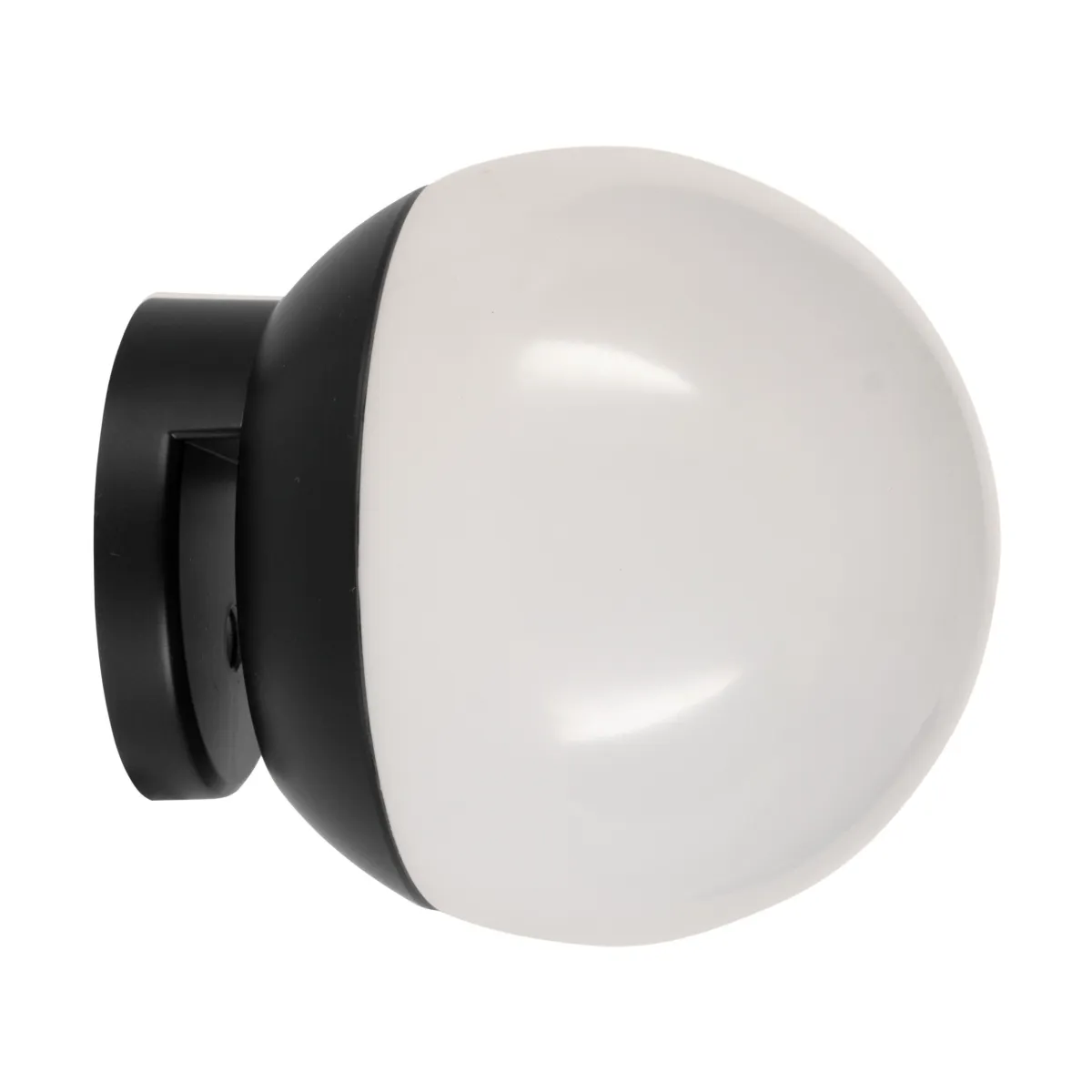 Spiegelleuchte EGLO "Cerveteri-E", LED, 4,4W, 440lm, 4000K,schwarz/weiß,9,7xØ9cm