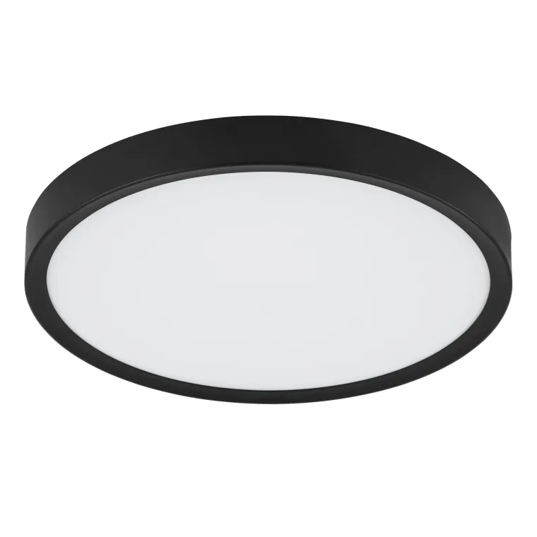 Deckenleuchte EGLO "Giglio", LED, 14,6W, 1600lm, 3000K, schwarz/weiß, 6xØ34cm