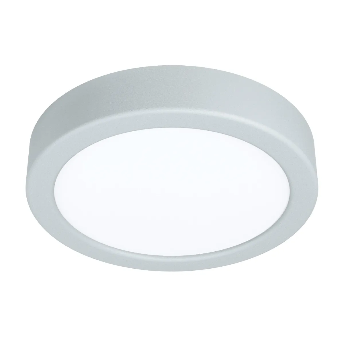Aufbauleuchte EGLO "Idun", LED, 9,5W, 1200lm, 4000K, silber/weiß, 3xØ17cm