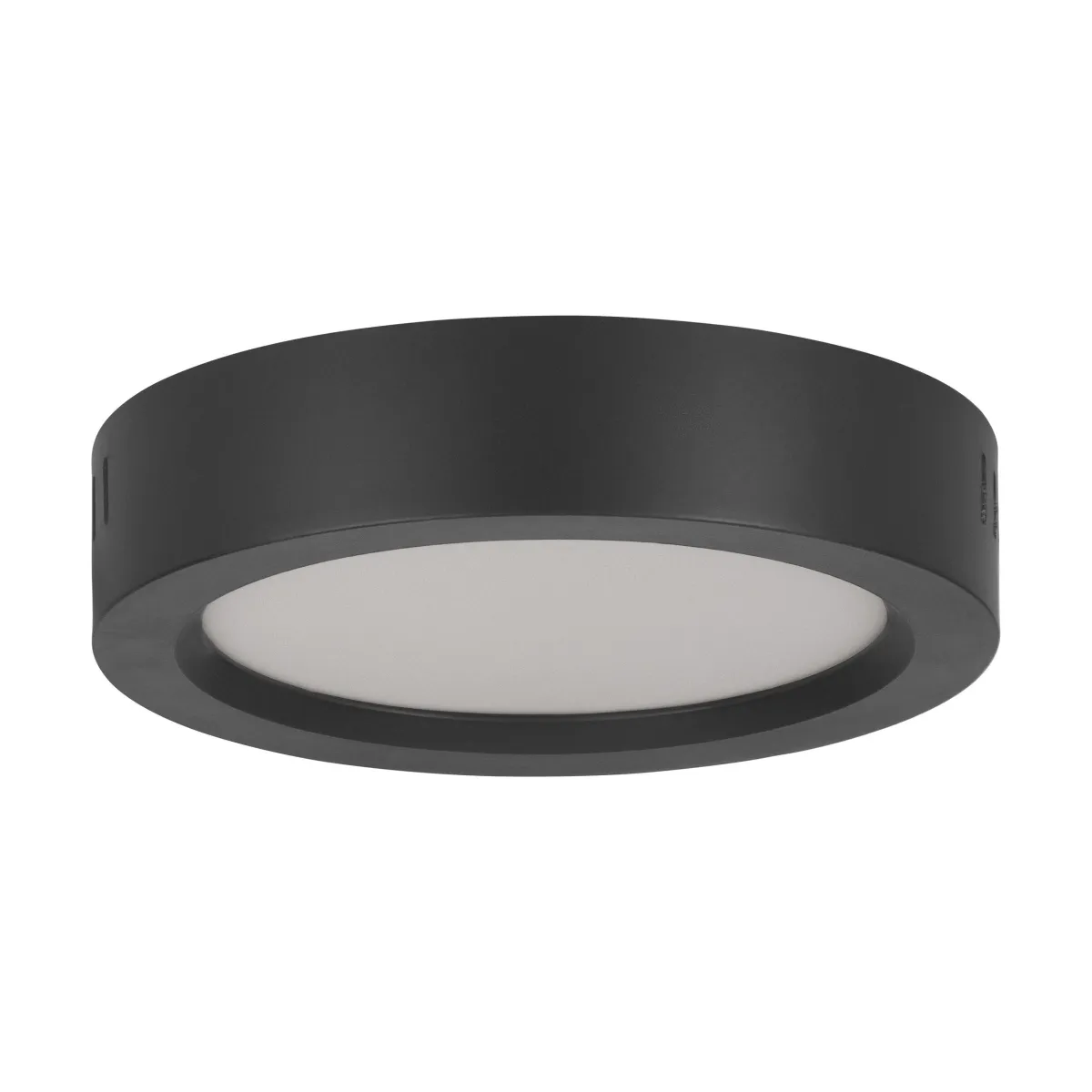 Aufbauleuchte EGLO "Idun-E", LED, 12W, 1325lm, 4000K, schwarz/weiß, 3,1xØ16cm