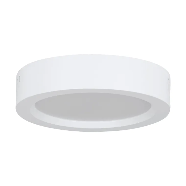 Aufbauleuchte EGLO "Idun-E", LED, 12W, 1325lm, 3000K,Kunststoff, weiß, 3,1xØ16cm