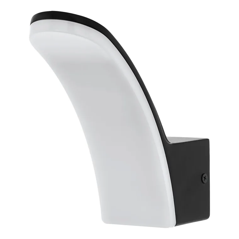 Wandleuchte EGLO "Laconella-E", LED, 11,5W, 1200lm, 3000K, schwarz/weiß, 7x18cm