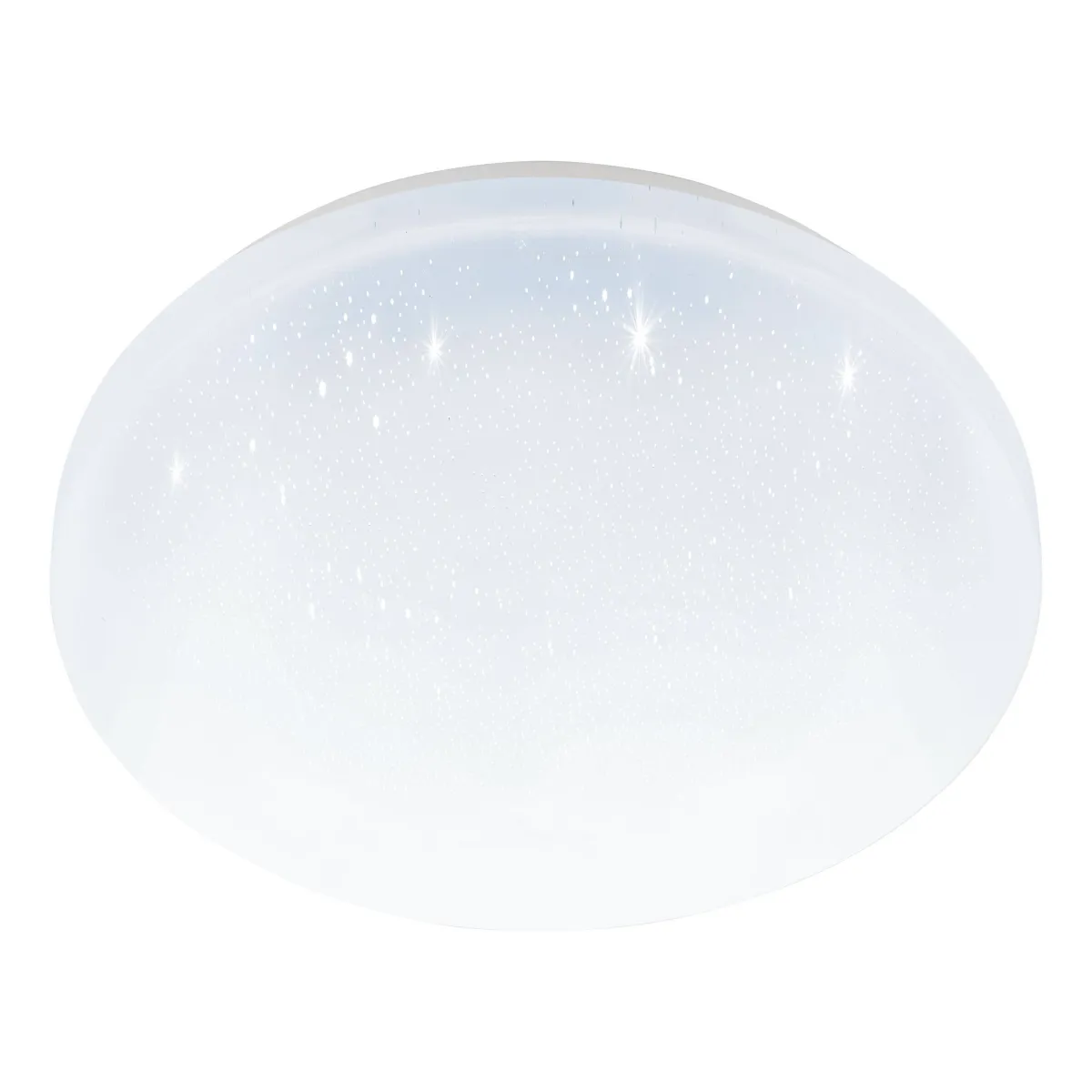 Deckenleuchte EGLO "Pogliola", LED, 11W, 1200lm, 3000K, mit Kristalleffekt, weiß