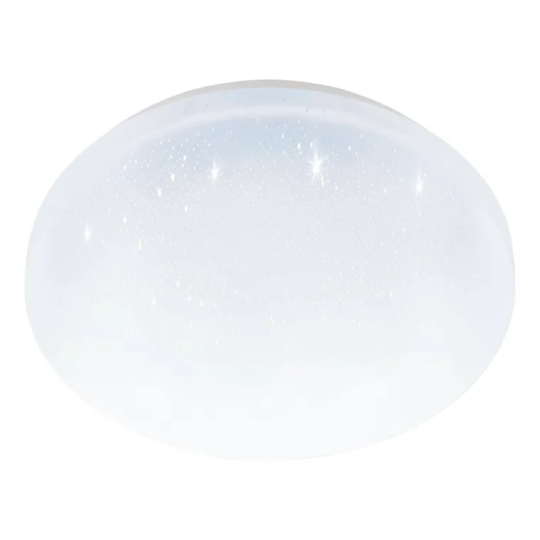 Deckenleuchte EGLO "Pogliola", LED, 10W, 1250lm, 4000K, Kristalleffekt, weiß