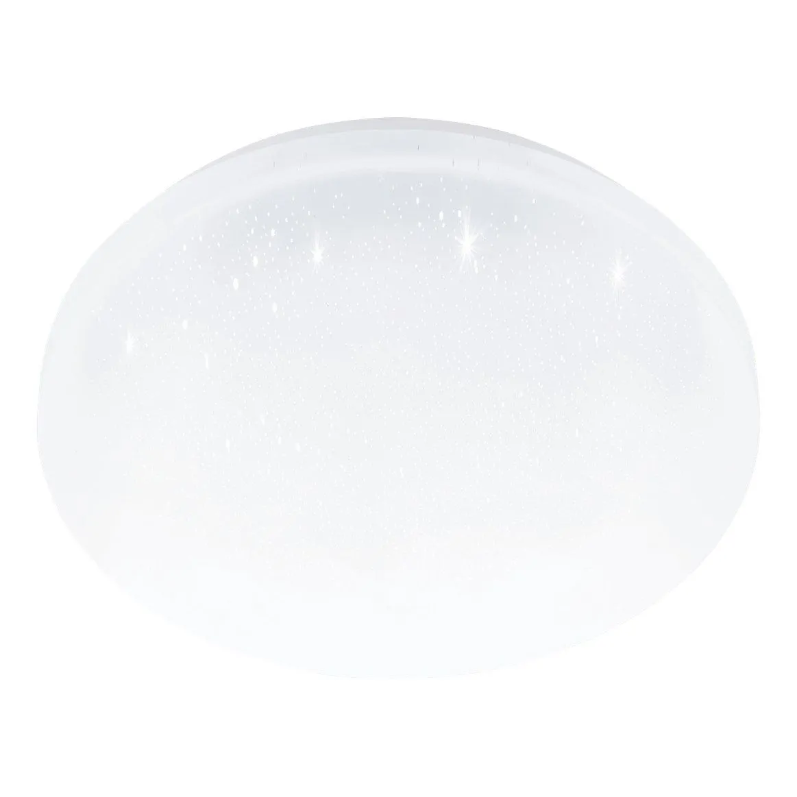 Deckenleuchte EGLO "Pogliola", LED, 12W, 1250lm, 3000K, Kristalleffekt, weiß