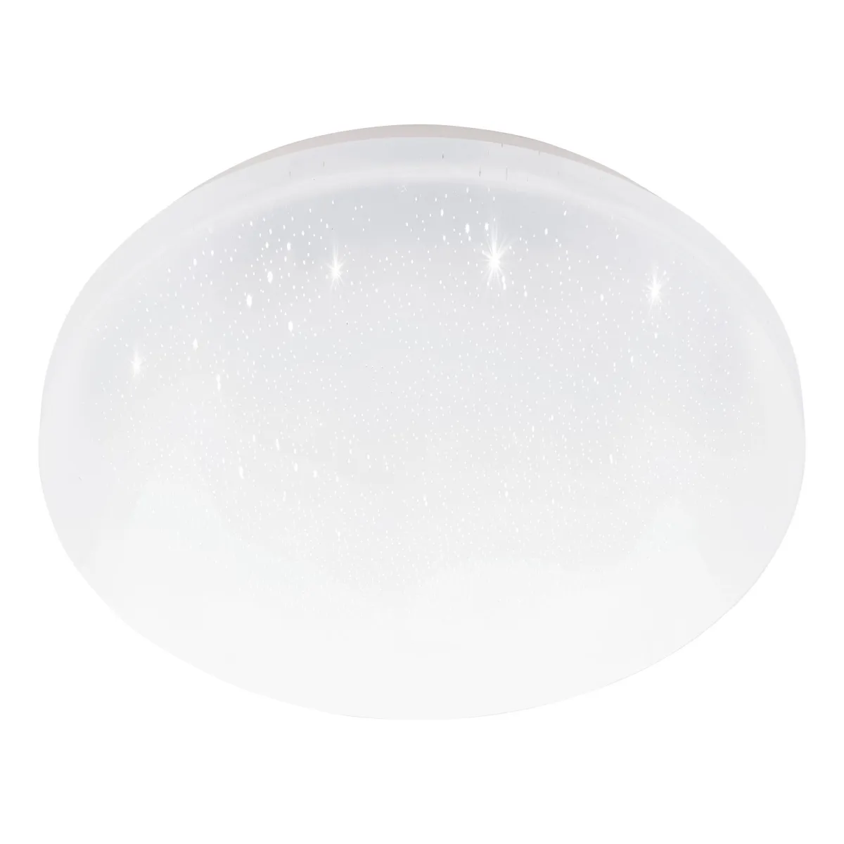Deckenleuchte EGLO "Pogliola-S", LED, 10W, 1250lm, 4000K, Kristalleffekt, weiß