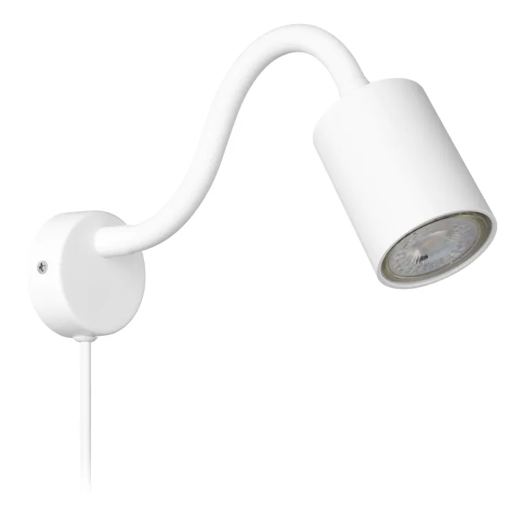 Wandleuchte EGLO "Portella", LED, GU10, 1x3W, Stahl, weiß, 6x6,5cm