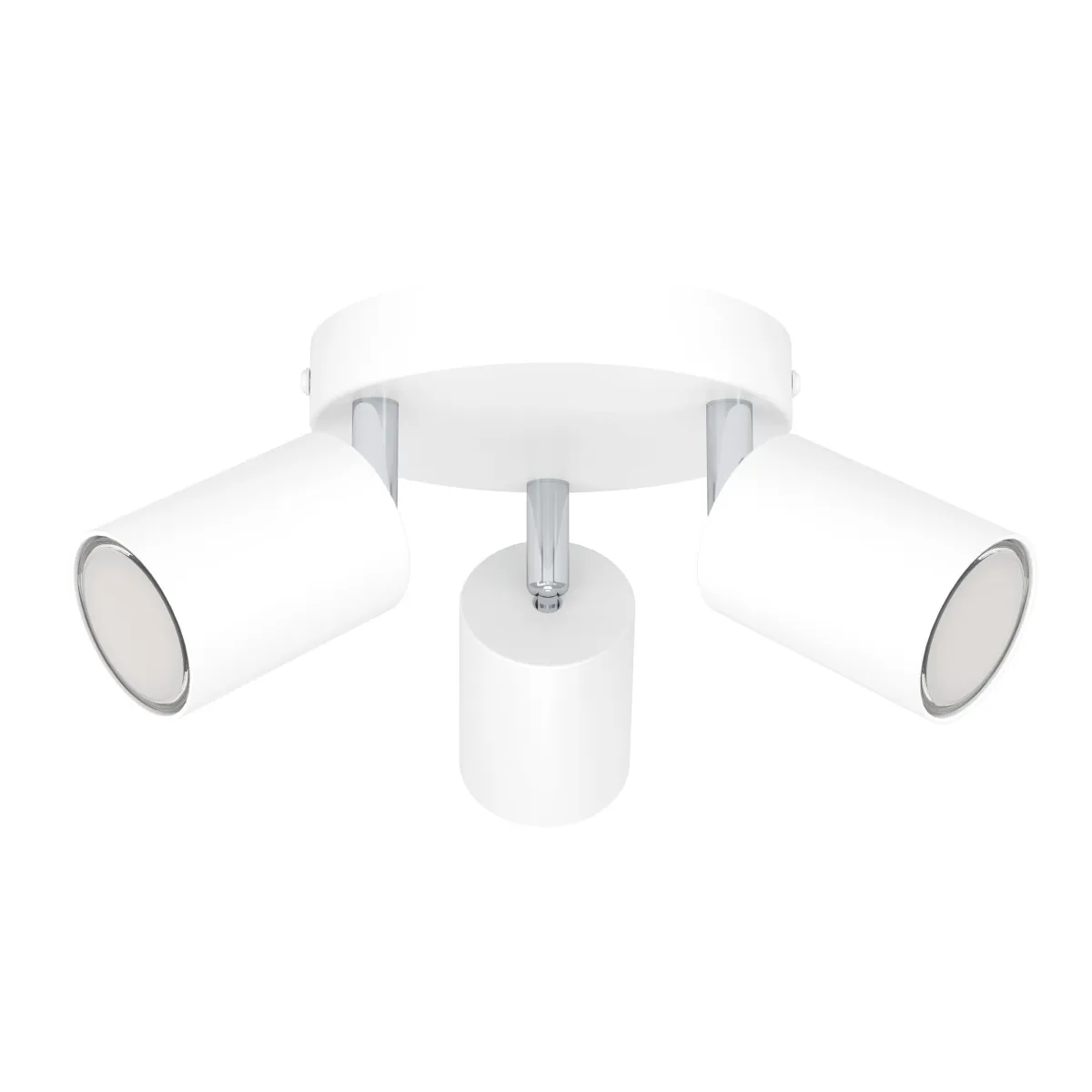 Spot EGLO "Reciso-E", LED, GU10, 3x5W, Stahl, weiß, 8,5xØ14cm