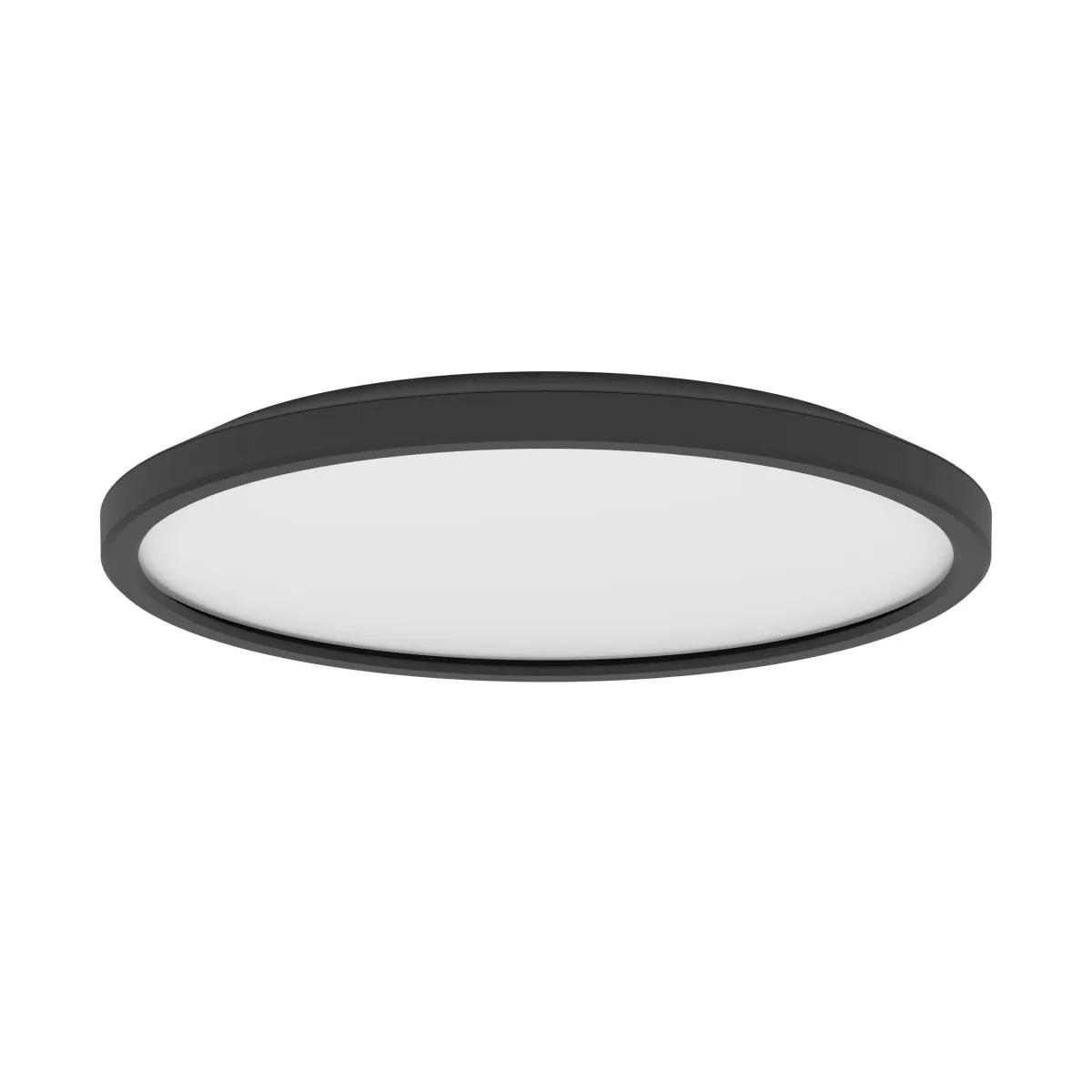 Deckenleuchte EGLO "Testara-E", LED, 16,4W, 2500lm, 3000K, schwarz/weiß, 3xØ30cm