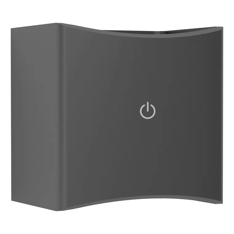 Wandleuchte EGLO "Tressanti", LED, Kunststoff, schwarz-matt, 9,4x8,6x9,6cm