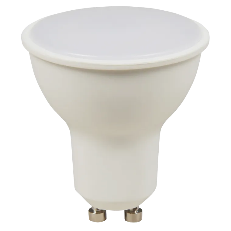 LED-Strahler GU10, 6W, 450 lm, warmweiß, Milchglas