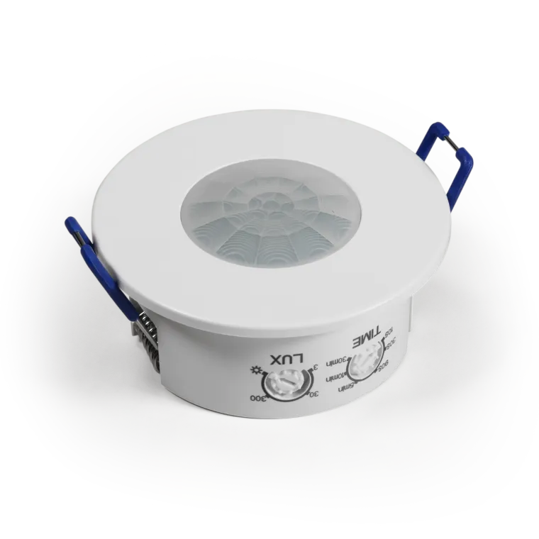 IR Decken-Einbau Bewegungsmelder McShine "LX-420" 360°, IP65, LED geeignet