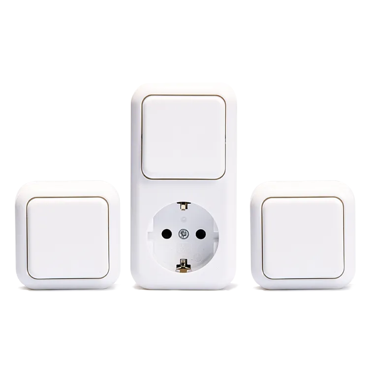 Aufputz-Set McPower "Finery Mini", 3-teilig, weiß