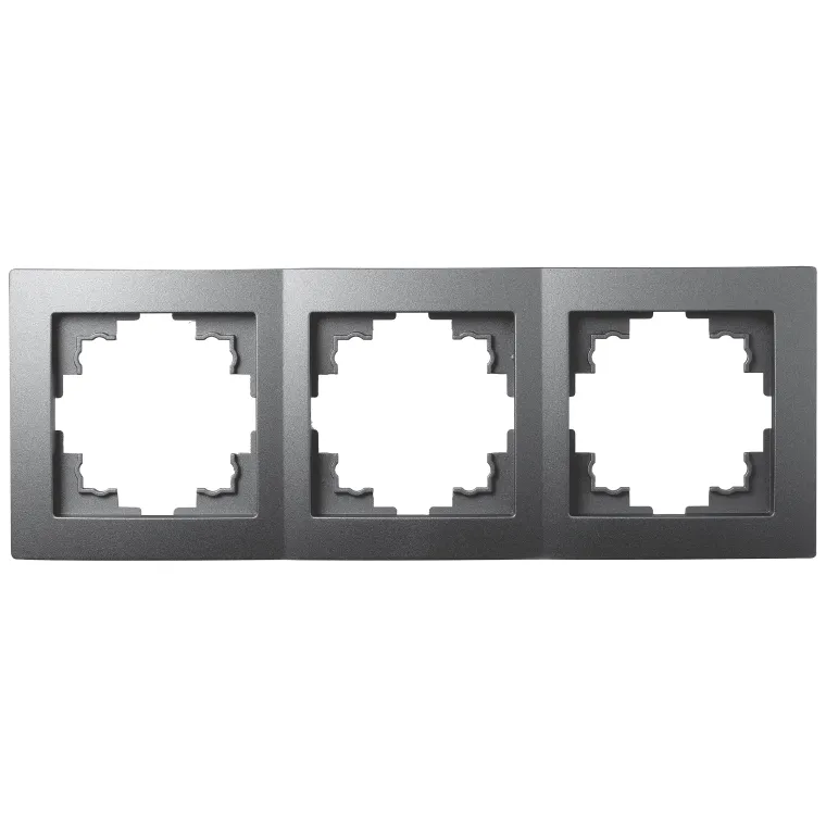 Rahmen McPower "Flair", 3-fach, anthrazit