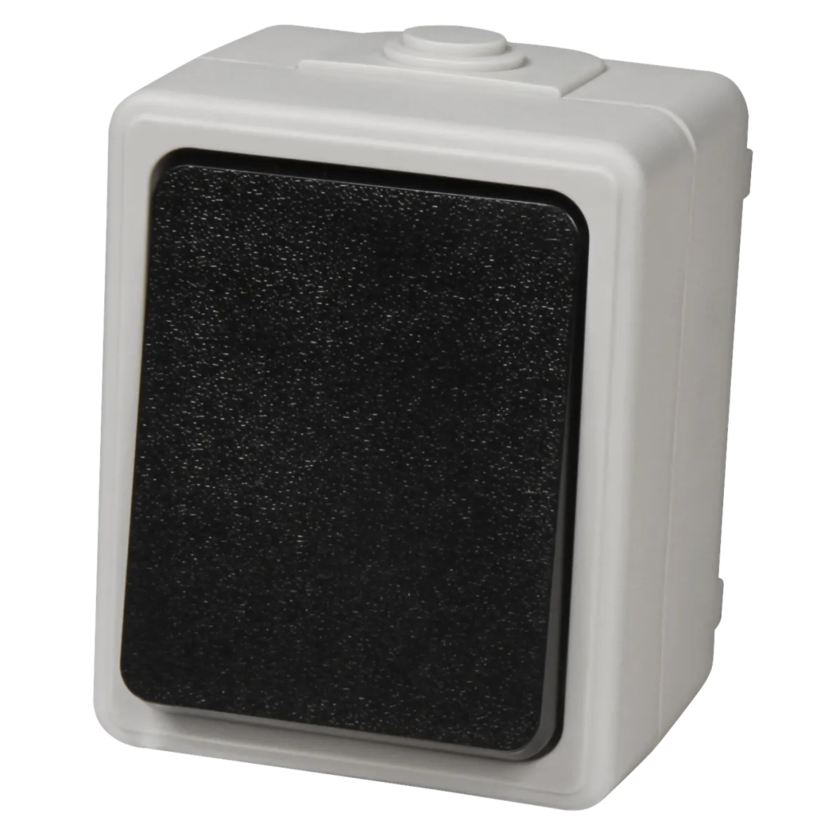 Feuchtraum Wechselschalter McPower "Taff", 250V~/10A, IP44, Aufputz, grau