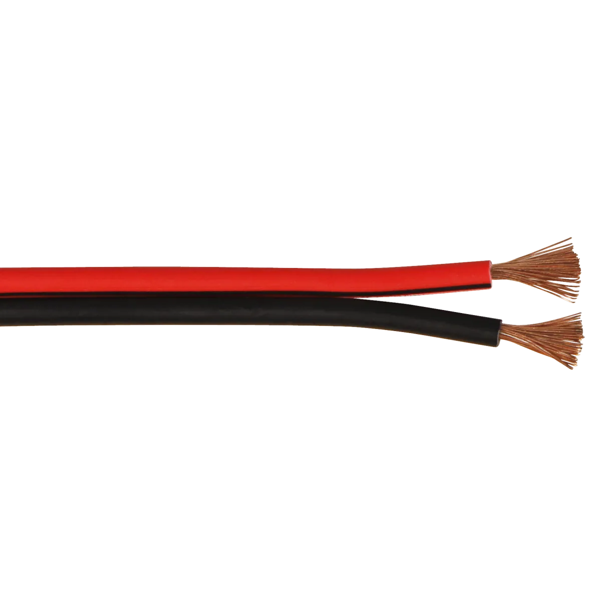 Lautsprecherkabel 10m-Ring, 2x0,75mm, schwarz/rot