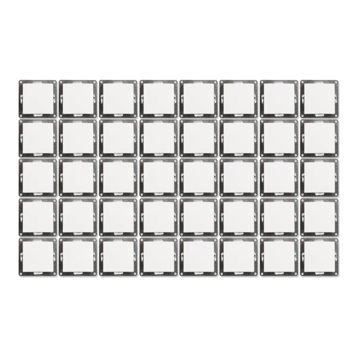 Wechselschalter McPower "Flair", 250V~/10A, UP, weiß, 40er-Pack