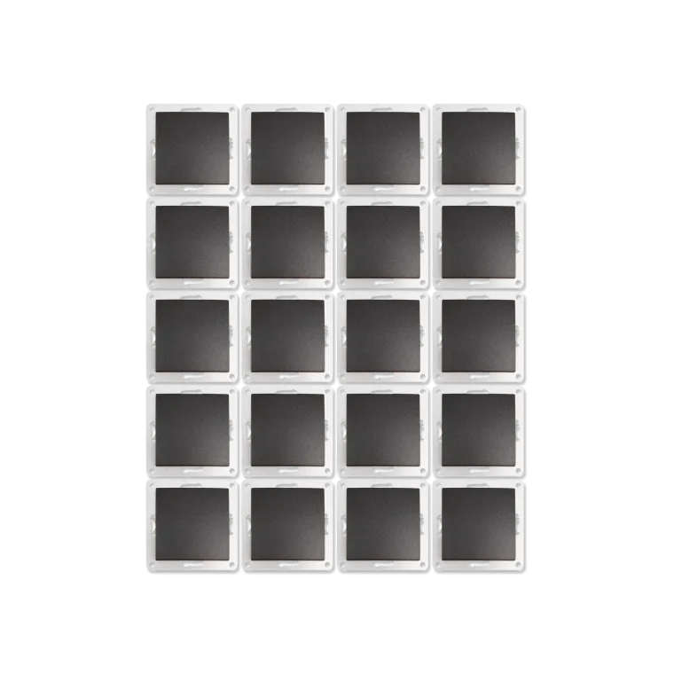 Wechselschalter McPower "Flair", 250V~/10A, UP, anthrazit, 20er-Pack