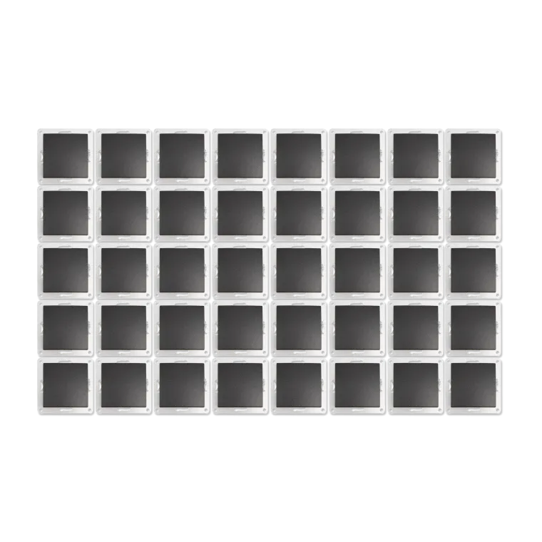 Wechselschalter McPower "Flair", 250V~/10A, UP, anthrazit, 40er-Pack