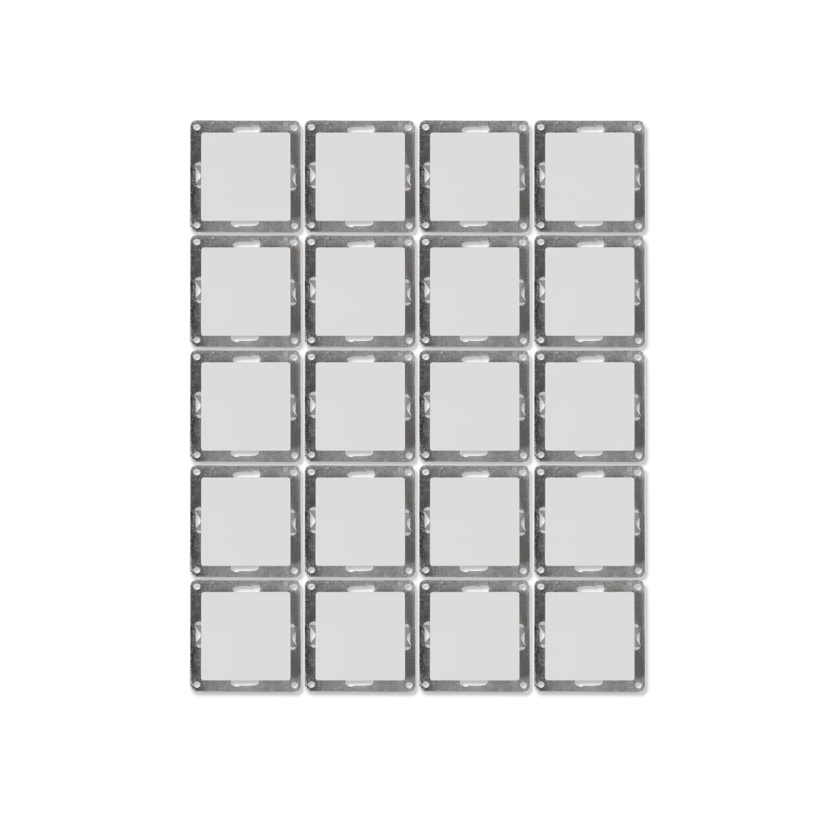 Wechselschalter McPower "Cup" 250V~/10A, UP, weiß, 20er-Pack