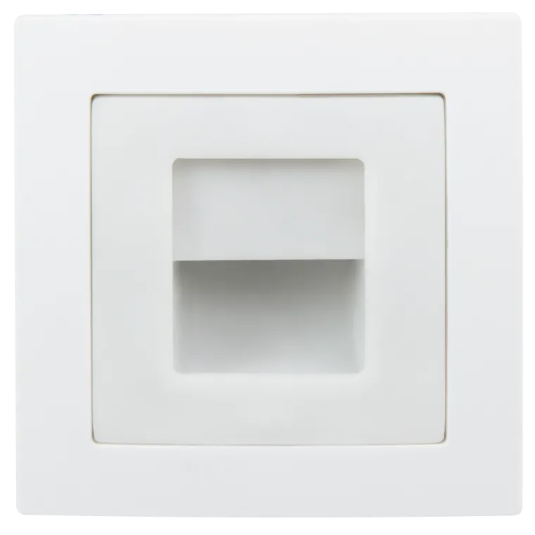 LED-Einbauleuchte McPower "Flair" 80x80mm, 3000K, warmweiß, 86lm