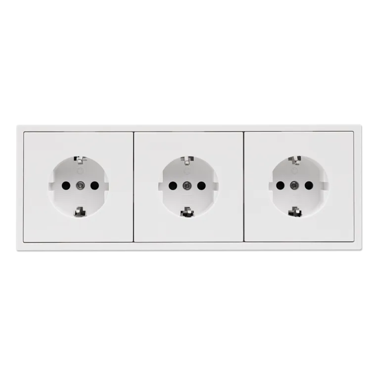 Steckdosen Set McPower Shallow "Beginner 3S-Profi" 4-teilig, Steckanschluss