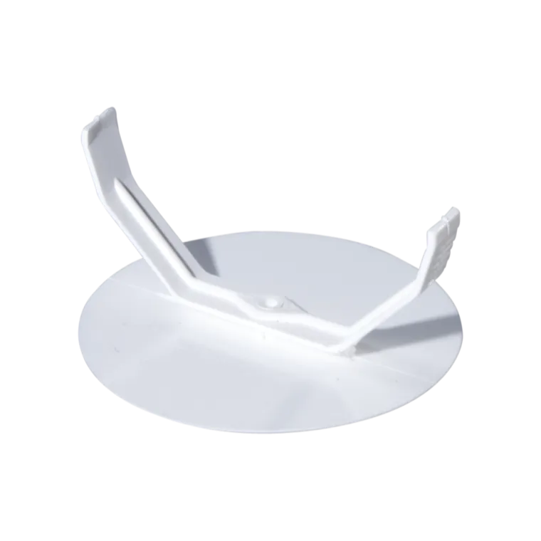 Feder-Steckdeckel, für Unterputz-Dosen mit Schraubabstand 60mm, weiß