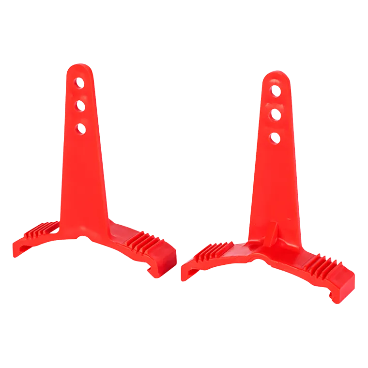 Nagellasche "E104", 45mm Länge, für Unterputz-Dosen, rot,