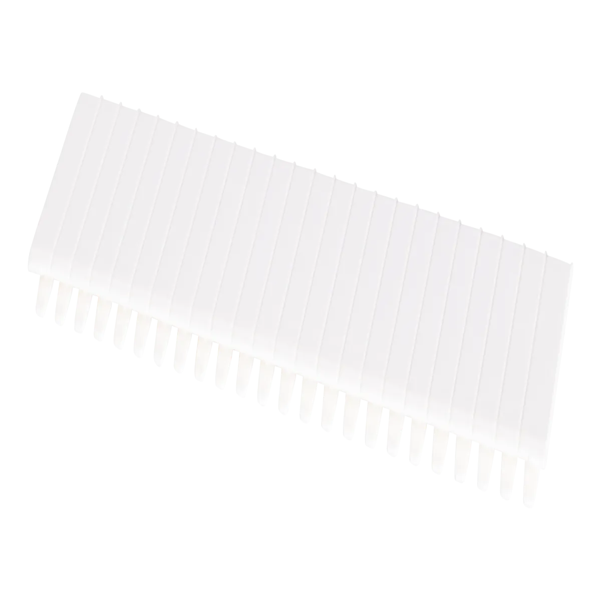 Abdeckstreifen, 219x54mm, bis 12 Teilungseinheiten, weiß