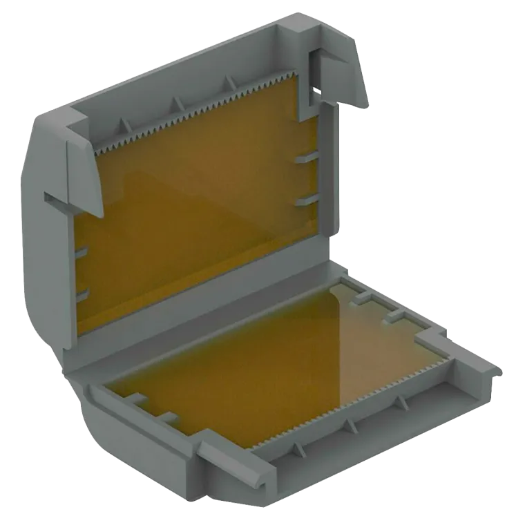 Gelbox WAGO, Größe 2, Abzweig, für Aderleitungen, mit Gel, max. 4mm²-Klemmen