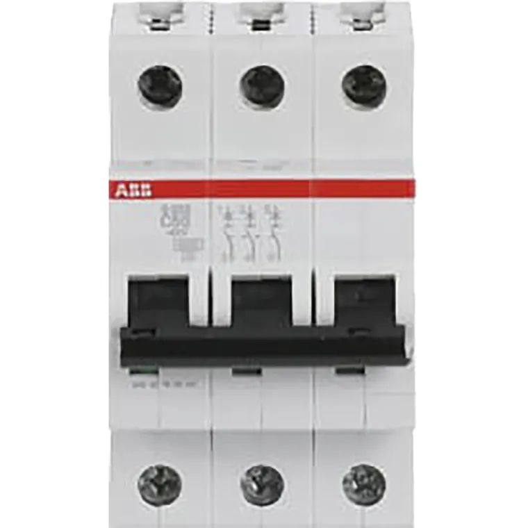 Leitungsschutzschalter ABB "pro M compact S203-C50", 3-polig, 50A, 53x88x69mm