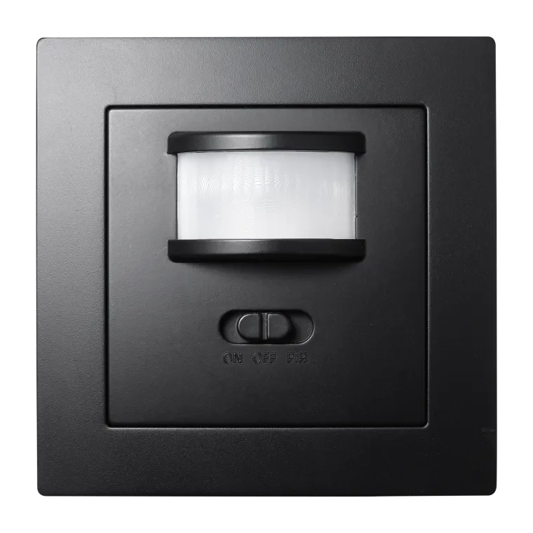 Unterputz IR Bewegungsmelder McPower "Flair" 160°, 750W ,LED geeignet, matt schwarz