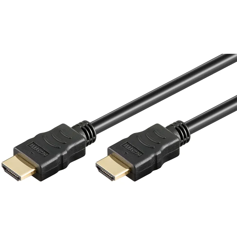 HDMI-Kabel, High Speed, mit Ethernet, 4K/60Hz, schwarz, 3m
