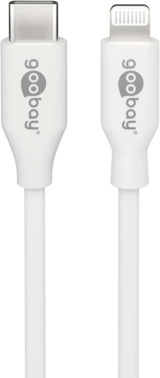 Lightning USB-C Lade- und Synchronisationskabel, 2 m, weiß
