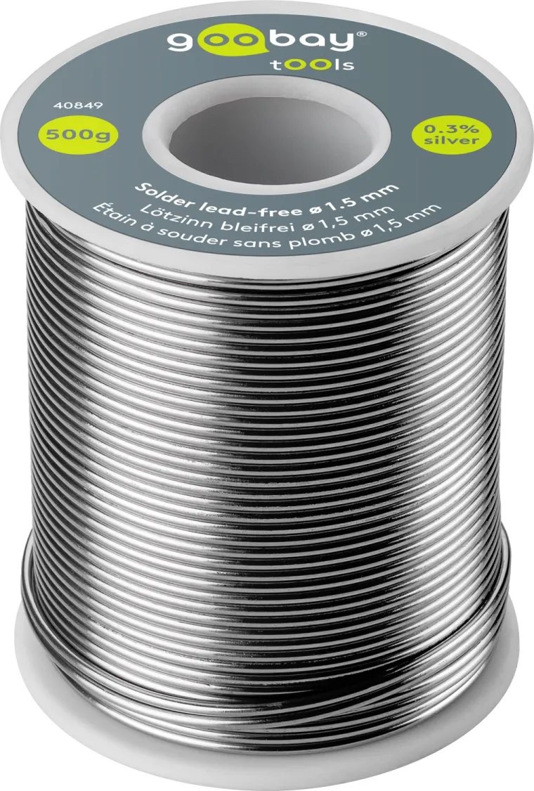 Lötzinn bleifrei, ø 1,5 mm, 500 g
