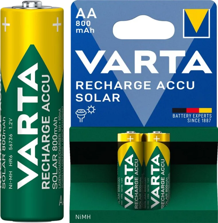 AA (Mignon)/HR6 (56736) Akku - 800 mAh, 2 Stk. Blister