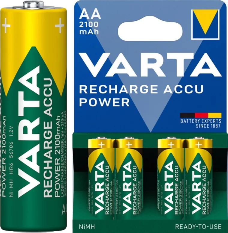 AA (Mignon)/HR6 (56706) Akku - 2100 mAh, 4 Stk. Blister