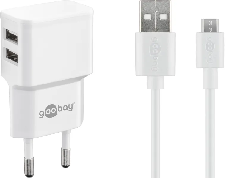 12 W Micro-USB Dual-Ladeset