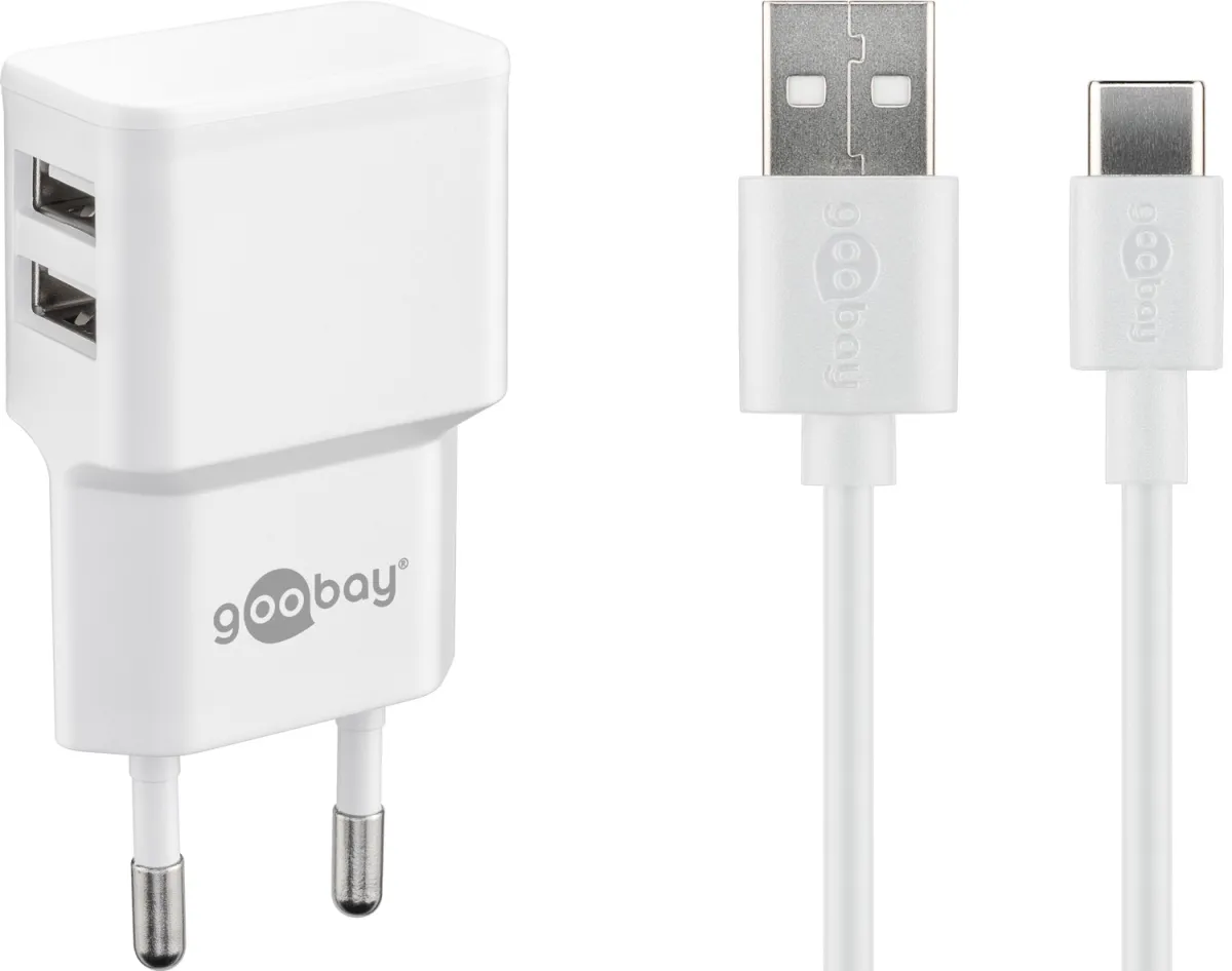 12 W USB-C-Dual-Ladeset