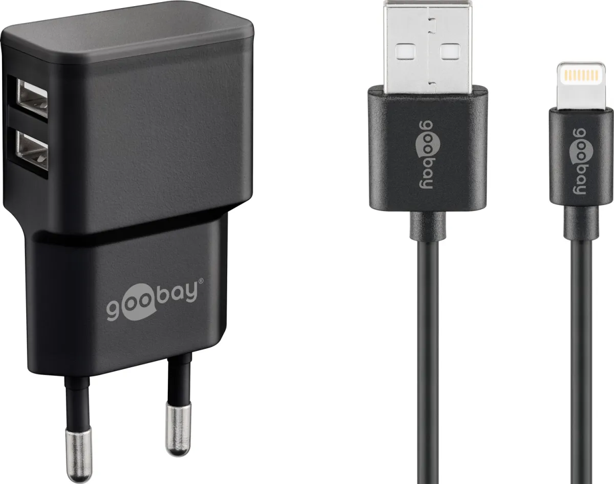 12 W Apple Lightning Dual-Ladeset