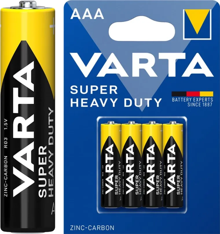 R03/AAA (Micro) (2003) Batterie, 4 Stk. Blister