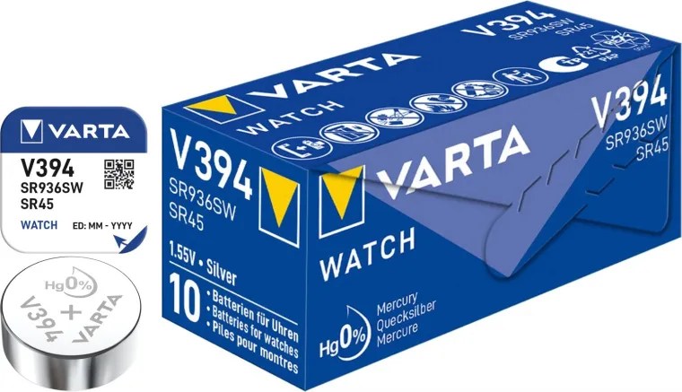 SR45 (V394) Batterie, 10 Stk. in Box