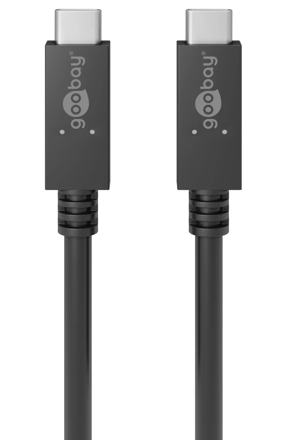 USB-C-Kabel, 1 m, schwarz