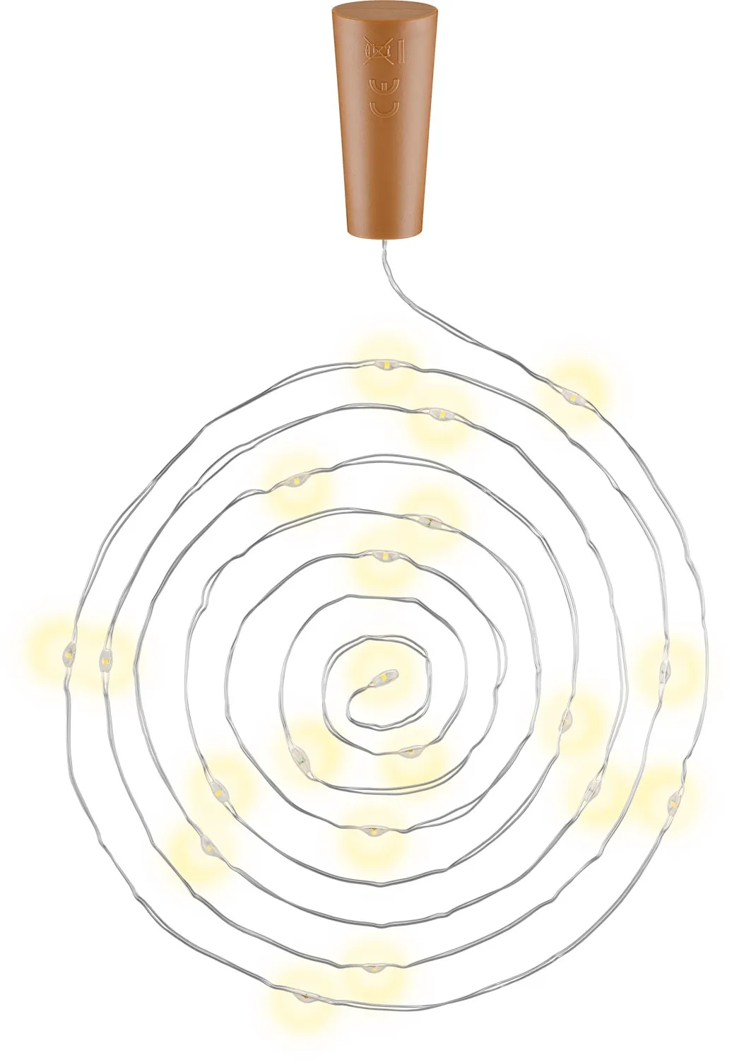 10x 20er LED-Flaschen-Lichterkette