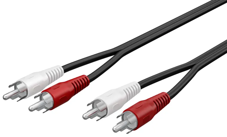Stereo-Verbindungskabel 2x Cinch